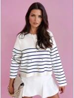 Dámský svetr modrý Dstreet model 21970678 - FashionStreet Dámský svetr modrý Dstreet model 21970678 - FashionStreet