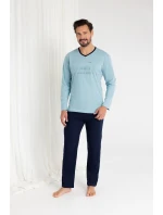 Regina 495 dlhé/r 2XL-3XL Z25/26 pánske pyžamo