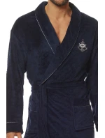 Pánský župan model 20240639 Marine 3XL - L&L Pánský župan model 20240639 Marine 3XL - L&L