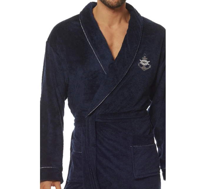 Pánský župan model 20240639 Marine 3XL - L&L Pánský župan model 20240639 Marine 3XL - L&L