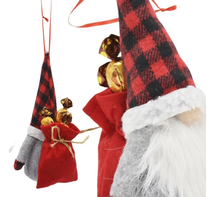 DEKORATÍVNY ŠKRIATOK S DARČEKOVOU TAŠKOU 20CM