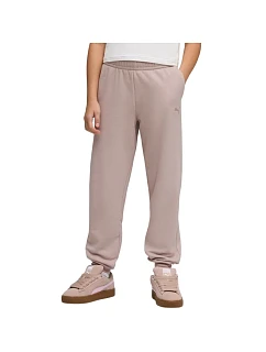 Detské nohavice Puma ESS Sweatpants CL FL, béžové, 684898 89