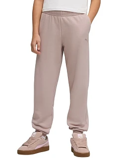 Detské nohavice Puma ESS Sweatpants CL FL, béžové, 684898 89
