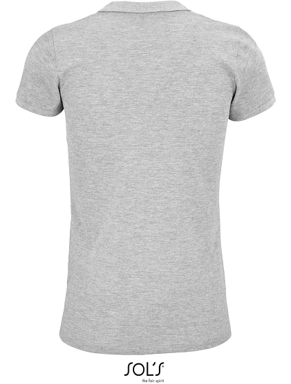 SOL'S Planet Women Dámské piqué polo z bio bavlny model 22523033 grey melange SOL'S Planet Women Dámské piqué polo z bio bavlny model 22523033 grey melange