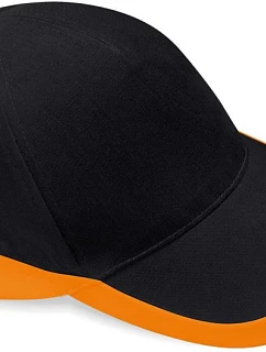 B 171 5 panelová kšiltovka black/orange model 22481678 - Beechfield