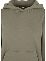 BY 289 Dámská oversize mikina s kapucí "Fluffy" model 22451590 heather grey - Build your Brand BY 289 Dámská oversize mikina s kapucí "Fluffy" model 22451590 heather grey - Build your Brand