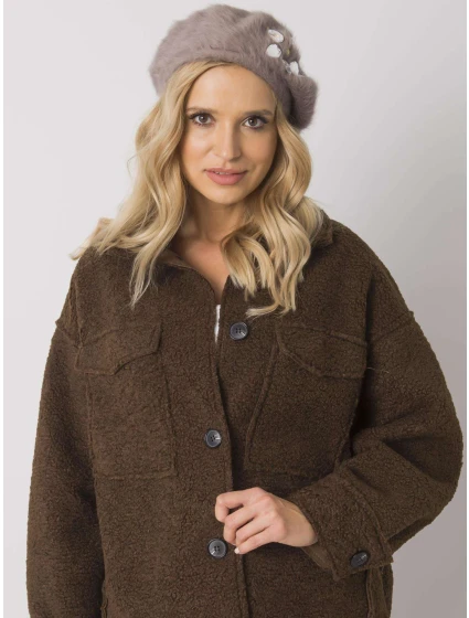 Dámská čepice model 16738761 1 tmavě lila - FPrice