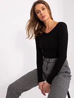 Sveter PM SW WJ92927A.31 čierna farba