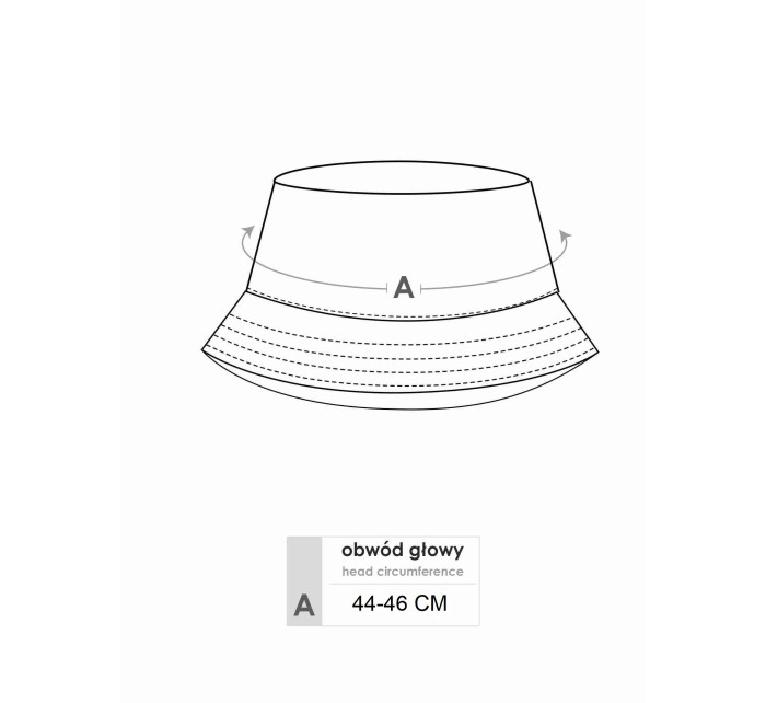 Chlapčenský letný klobúk Yoclub Bucket Grey