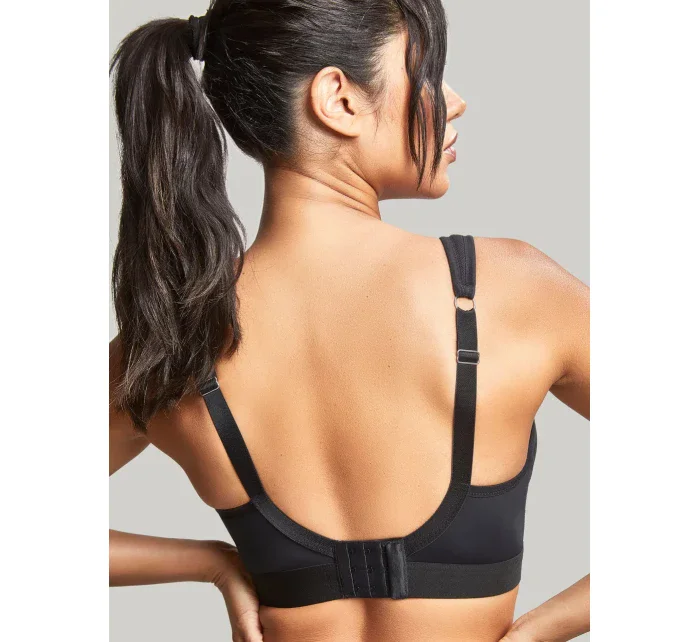 Dámska športová podprsenka bez drôtov 7341B Black - Panache