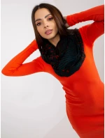 Dámsky šál AT KM S 6221 Tmavomodrý vzor - FPrise