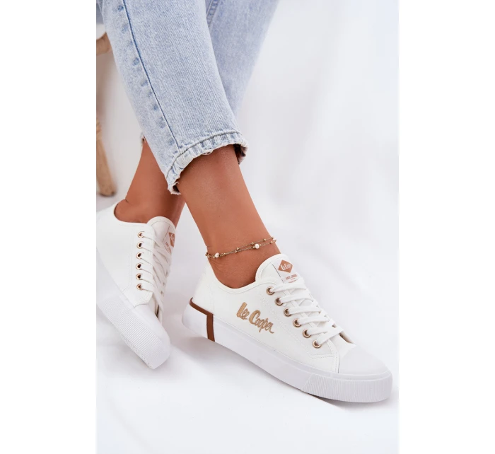 Dámské Textilní Tenisky model 21693288 Bílé - Lee Cooper