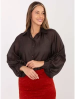 Košeľa IT KS 28979.63 tmavohnedá Košeľa IT KS 28979.63 tmavohnedá