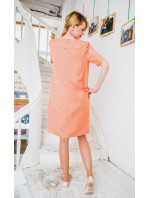 Šaty  Světle oranžová model 16633279 - LOOK MADE WITH LOVE