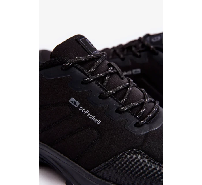 Pánská softshellová sportovní obuv černá model 20770283 - Kesi