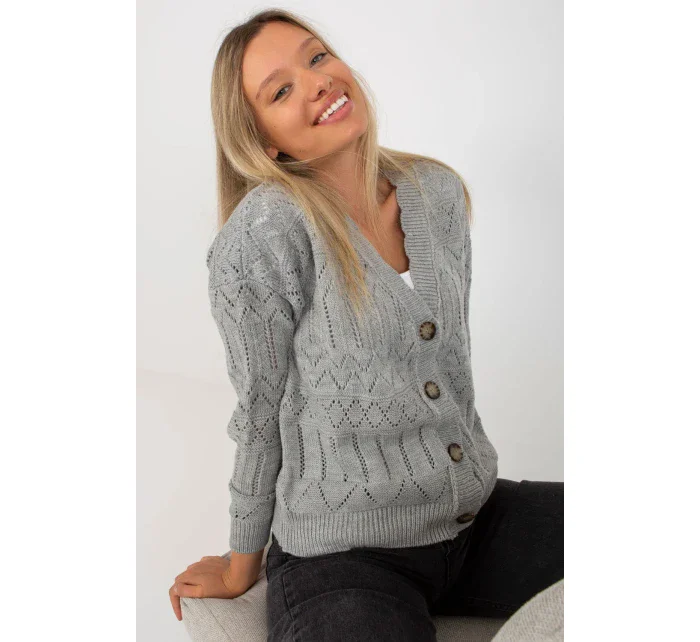 Sveter na zapínanie model 175416 Rue Paris