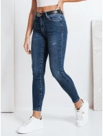 Dámské skinny džíny tmavě modré Dstreet model 21992845 - FashionStreet