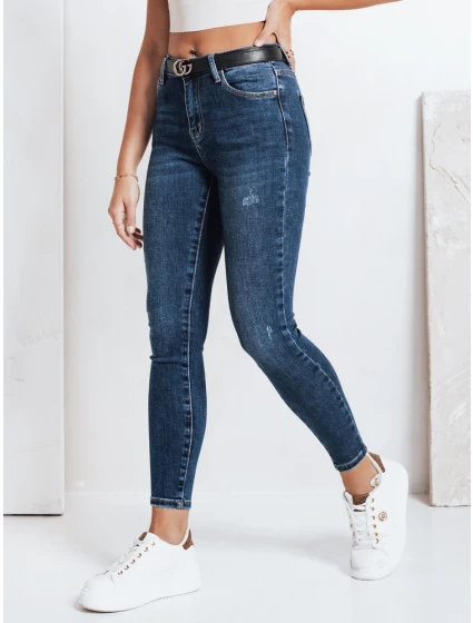 Dámské skinny džíny tmavě modré Dstreet model 21992845 - FashionStreet