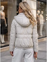 Kurtka damska pikowana z kapturem  model 22341090 - FashionStreet