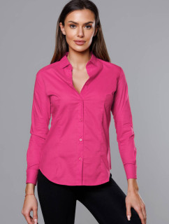 Klasická ružová dámska košeľa (HH039-51)