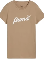 Puma ESS+Script Dámske tričko béžová 679315 67