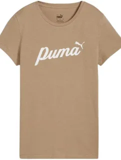 Puma ESS+Script Dámske tričko béžová 679315 67