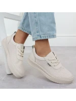 Černé dámské kožené tenisky na podpatku Sergio model 21904571 - LEONE