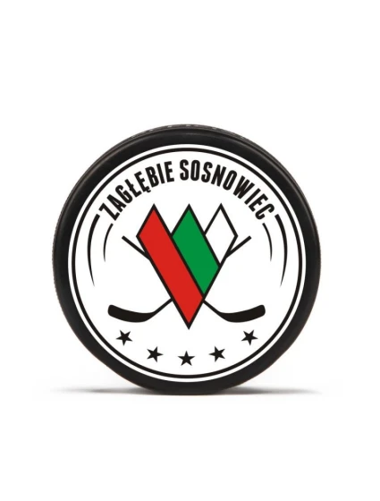Hokejový puk Zagłębie Sosnowiec Classic SREBKRCLASS Hokejový puk Zagłębie Sosnowiec Classic SREBKRCLASS