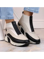 Rieker W béžová obuv model 21369727 - Big Star