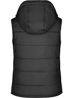 JN Dámská prošívaná vesta s kapucí 02. black model 22494829 - Daiber JN Dámská prošívaná vesta s kapucí 02. black model 22494829 - Daiber