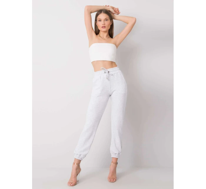 Tepláky RV DR 6120.03P svetlo šedá