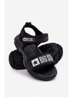 Detské sandále na suchý zips Big Star LL374192 Black