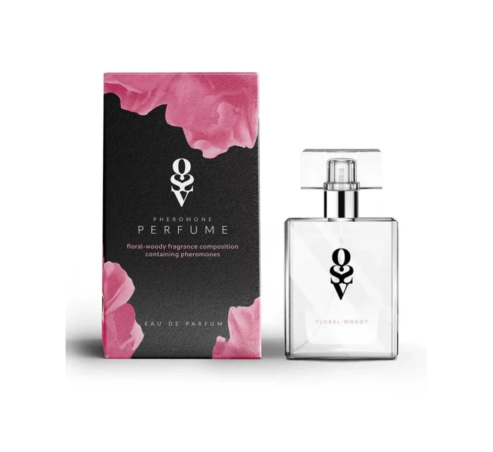 Feromónový parfum Kvetinovo-drevitý 30 ml - Obsessive