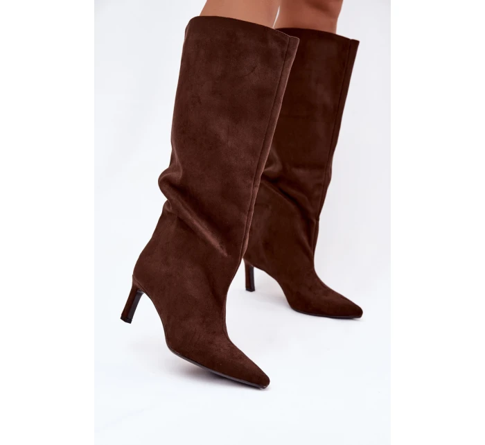 Topánky na podpätku model 222532 Krok vo veľkom štýle