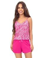 Donna Zebra Top w/r S-2XL