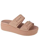 Dámske žabky Crocs Brooklyn Low Wedge Sandal W 207431-2Q9 Dámske žabky Crocs Brooklyn Low Wedge Sandal W 207431-2Q9