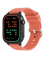 Chytré hodinky Gravity model 21805515 Červený silikonový řemínek + černý náramek Chytré hodinky Gravity model 21805515 Červený silikonový řemínek + černý náramek