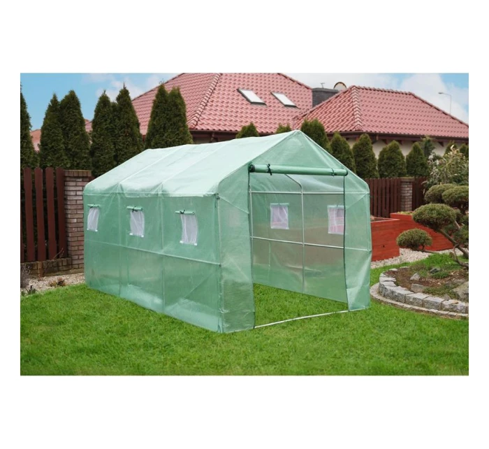 Krycia plachta pre záhradný tunel 200x350x200 cm ZELENÁ