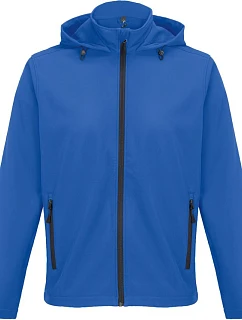 SOL'S Race Hooded Men Pánská 2-vrstvá softshellová bunda s kapucí model 22449878 royal blue