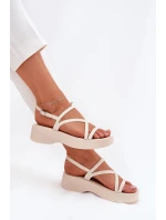 Dámské Sandály Na Platformě S model 21702599 - Boto Dámské Sandály Na Platformě S model 21702599 - Boto