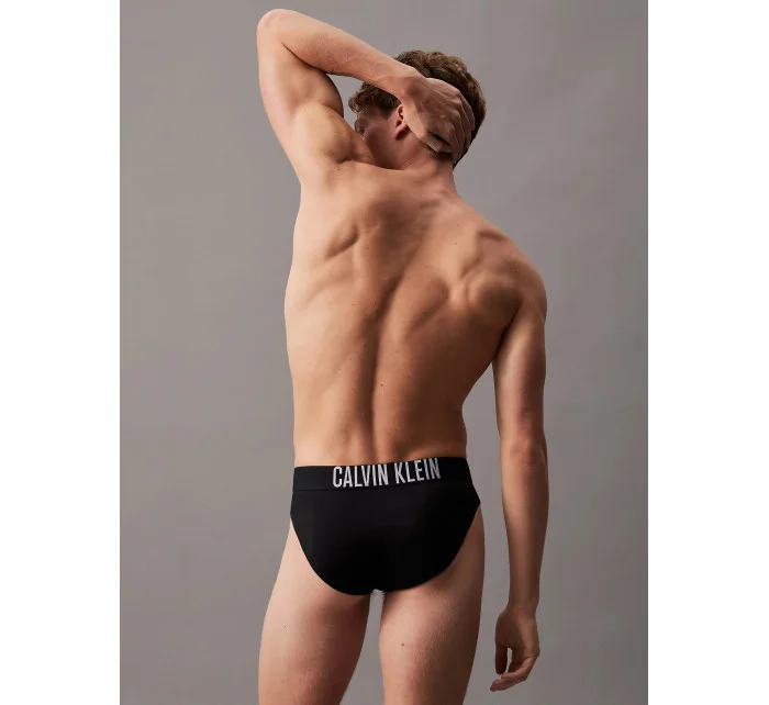 Pánske plavky KM0KM01057 BEH black - Calvin Klein
