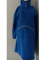 Dámska dlhá teplá mikina 1111.1 modrá - FPrice Dámska dlhá teplá mikina 1111.1 modrá - FPrice