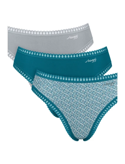 SLOGGI GO CRUSH NOHAVIČKY S VYSOKOU NOHOU 3PACK V022