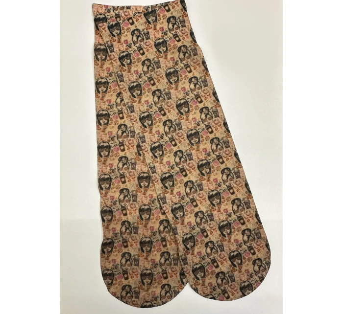 Dámske vzorované ponožky Magnetism lycra 20 den