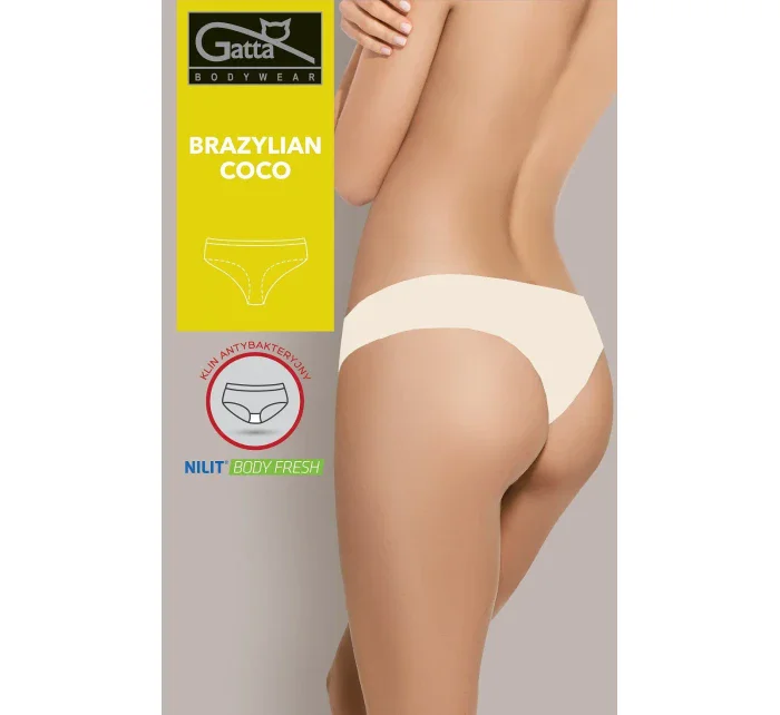 Dámske nohavičky brazilky Gatta 41606S Coco