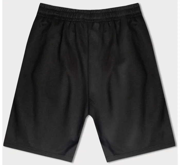 Černé pánské kraťasy model 18612048 - J.STYLE Černé pánské kraťasy model 18612048 - J.STYLE