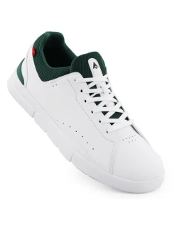 McArthur MC19 pánske biele kožené športové poltopánky