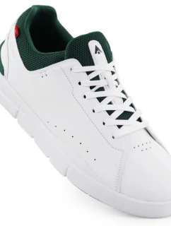 McArthur MC19 pánske biele kožené športové poltopánky