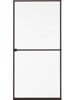 MOSKYTIÉRA NA DVERE ALU 100X215 HNEDÁ BASIC