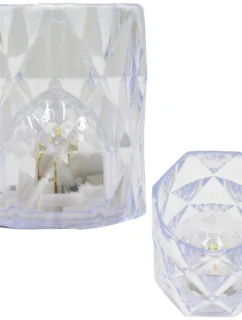 MINI LAMPA DEKORACYJNA 6 CM model 21832682 CIEPŁY BIAŁY 1 LED